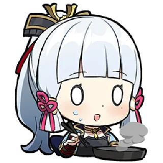 😰 emoji Genshin Stickers Telegram sticker 6 of 120