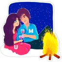 Sticker from U & Me