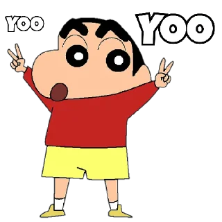 Sticker from Shinchan