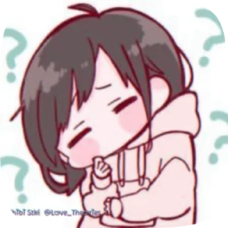 🌟 emoji ᴄʜɪʙɪ sᴛᴋ ꒰  @Love_Theories  ꒱ Telegram sticker 5 of 30