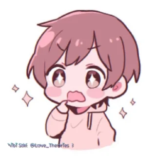 🌟 emoji ᴄʜɪʙɪ sᴛᴋ ꒰  @Love_Theories  ꒱ Telegram sticker 13 of 30