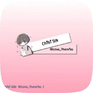 🌟 emoji ᴄʜɪʙɪ sᴛᴋ ꒰  @Love_Theories  ꒱ Telegram sticker 1 of 30
