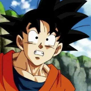 😬 emoji Dragon Ball Telegram sticker 14 of 27