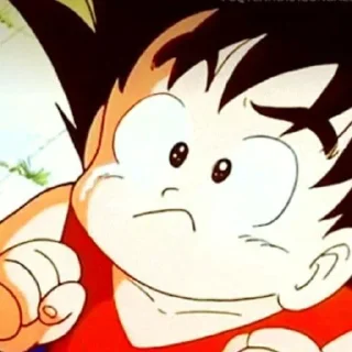 😢 emoji Dragon Ball Telegram sticker 19 of 27