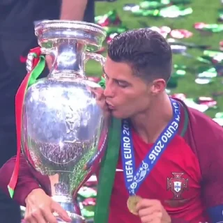 🏆 emoji CR7 Telegram sticker 18 of 65