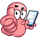 👍 emoji @KshitijGagan's kang pack Vol.1 (Animated) Telegram sticker 24 of 50