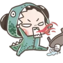 Sticker from 啾啾妹❤️