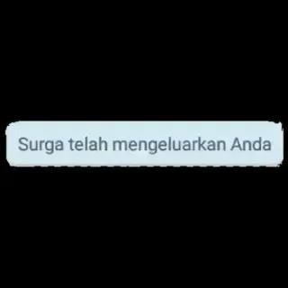 Sticker from ini punya miyooo 😋