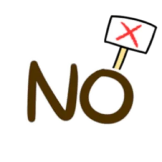 ❌ emoji 懶得打字-實用派 (FULL) [中文] @WSZB_Stickers Telegram sticker 10 of 40