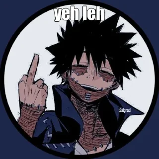 🙂 emoji 𝐇𝐄𝐋𝐋's sticker pack (@Mikasa_Ackr_bot) 1 Telegram sticker 9 of 52