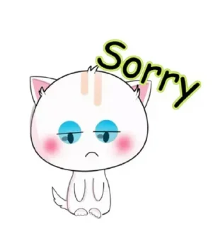 😢 emoji Cute Cat || @harsh246 Telegram sticker 16 of 20
