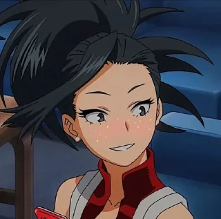 💄 emoji Momo Yaoyorozu || @delladairy Telegram sticker 9 of 23