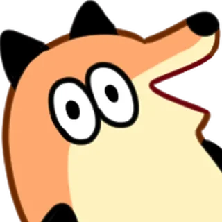 🦊 emoji fox friends 2 @moe_sticker_bot Telegram sticker 5 of 40