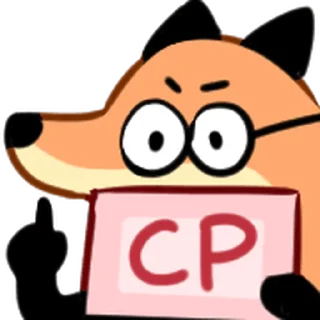🦊 emoji fox friends 2 @moe_sticker_bot Telegram sticker 19 of 40