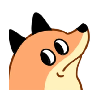 ⭐️ emoji fox friends 2 @moe_sticker_bot Telegram sticker 21 of 40