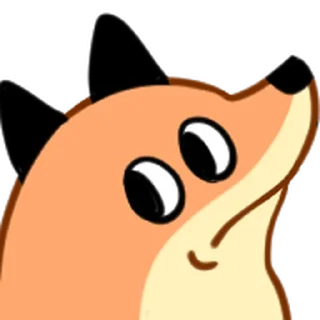 😒 emoji fox friends 2 @moe_sticker_bot Telegram sticker 21 of 40