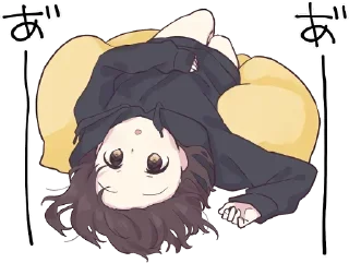 😐 emoji sakku's mood swings Telegram sticker 20 of 105