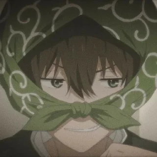 🎐 emoji Oreki 🎐  [ @AnimeCommunityChat ] Telegram sticker 14 of 120