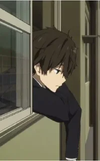 🎐 emoji Oreki 🎐  [ @AnimeCommunityChat ] Telegram sticker 11 of 120