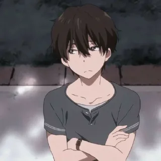 🎐 emoji Oreki 🎐  [ @AnimeCommunityChat ] Telegram sticker 22 of 120