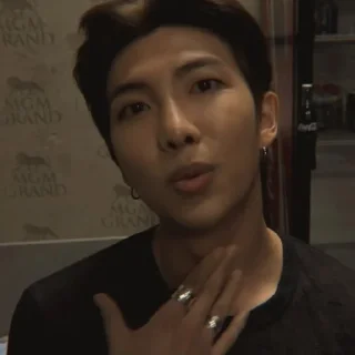 🕸 emoji kim namjoon mood ! @CLOVDBREAD Telegram sticker 20 of 51