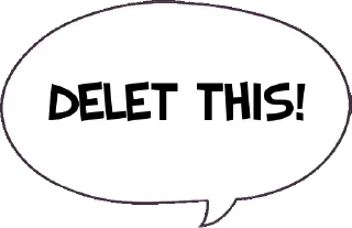 🗑 emoji 🆖🅾Ⓜ️🅾🆖 Telegram sticker 24 of 47