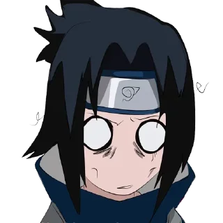 Sticker from Sasuke ┈➤ @anime_stickerspack