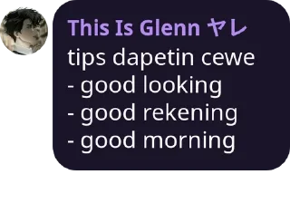 🤛 emoji GlennNeverWin ヤレ's pack by @CatarinaRobot Telegram sticker 11 of 25