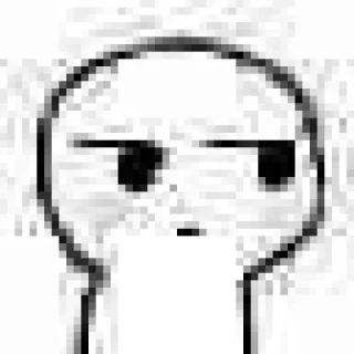 😒 emoji 茵茵的小汤圆 Telegram sticker 23 of 59
