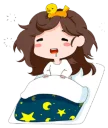 😴 emoji @tikelmu Amelya's Happy Everyday Telegram sticker 9 of 41