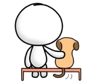Sticker from Bubu dudu and household