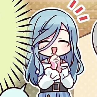 🥣 emoji 🦋꒱ @Akihaibara x @AyakaHelpeu ♡︎ Telegram sticker 20 of 40