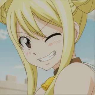 🍋 emoji lucy heartfilia- @raneranevl Telegram sticker 17 of 20