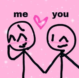🌸 emoji U 😍AND ME🙈 @sochkdmkrna — @stckrRobot Telegram sticker 23 of 86