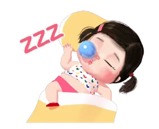 ⭐️ emoji Lookpear cute girl animated (ENG) @moe_sticker_bot Telegram sticker 24 of 24