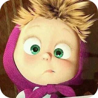 🧸 emoji masha and the bear @amneedsleep Telegram sticker 9 of 46
