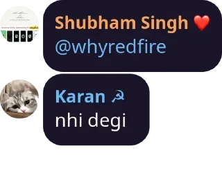 🙇‍♀️ emoji @stfu_shubham's kang pack Vol.1 Telegram sticker 6 of 30