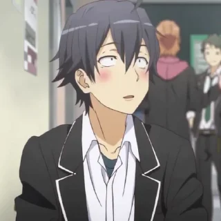🥢 emoji Hikigaya Hachiman @Moontelaxx Telegram sticker 23 of 65