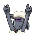 🤟 emoji @bun_nyy's kang pack Vol.1 (Animated) Telegram sticker 6 of 50