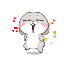 😃 emoji Best of 好想兔 (中文) @Woshizharbor Telegram sticker 11 of 71