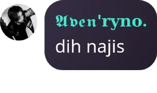 📴 emoji aven ganteng Telegram sticker 6 of 44
