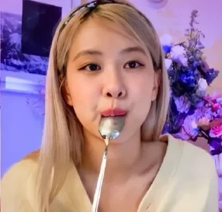 🥄 emoji Rose Blackpink Telegram sticker 19 of 29
