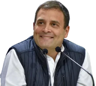 Sticker from Rahul Gandhi