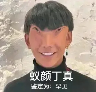 🥴 emoji 丁真 Telegram sticker 13 of 41