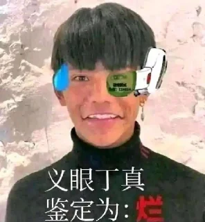 Sticker from 义眼丁真