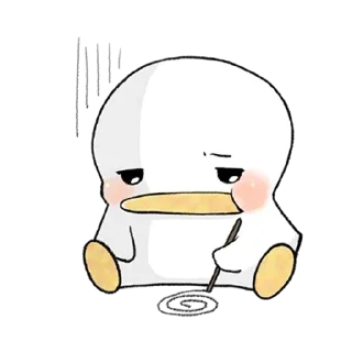 Sticker from Duck @AboutAdmJ @JeanooLee_bot