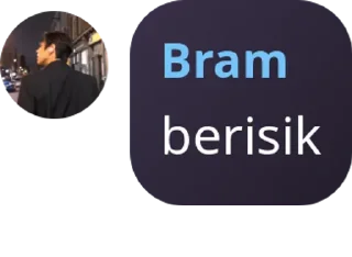 Sticker from Bram