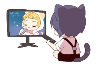 Sticker from @S0FTDEV1L the little boy