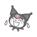 Sticker from Kuromi