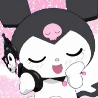 Sticker from Kuromi